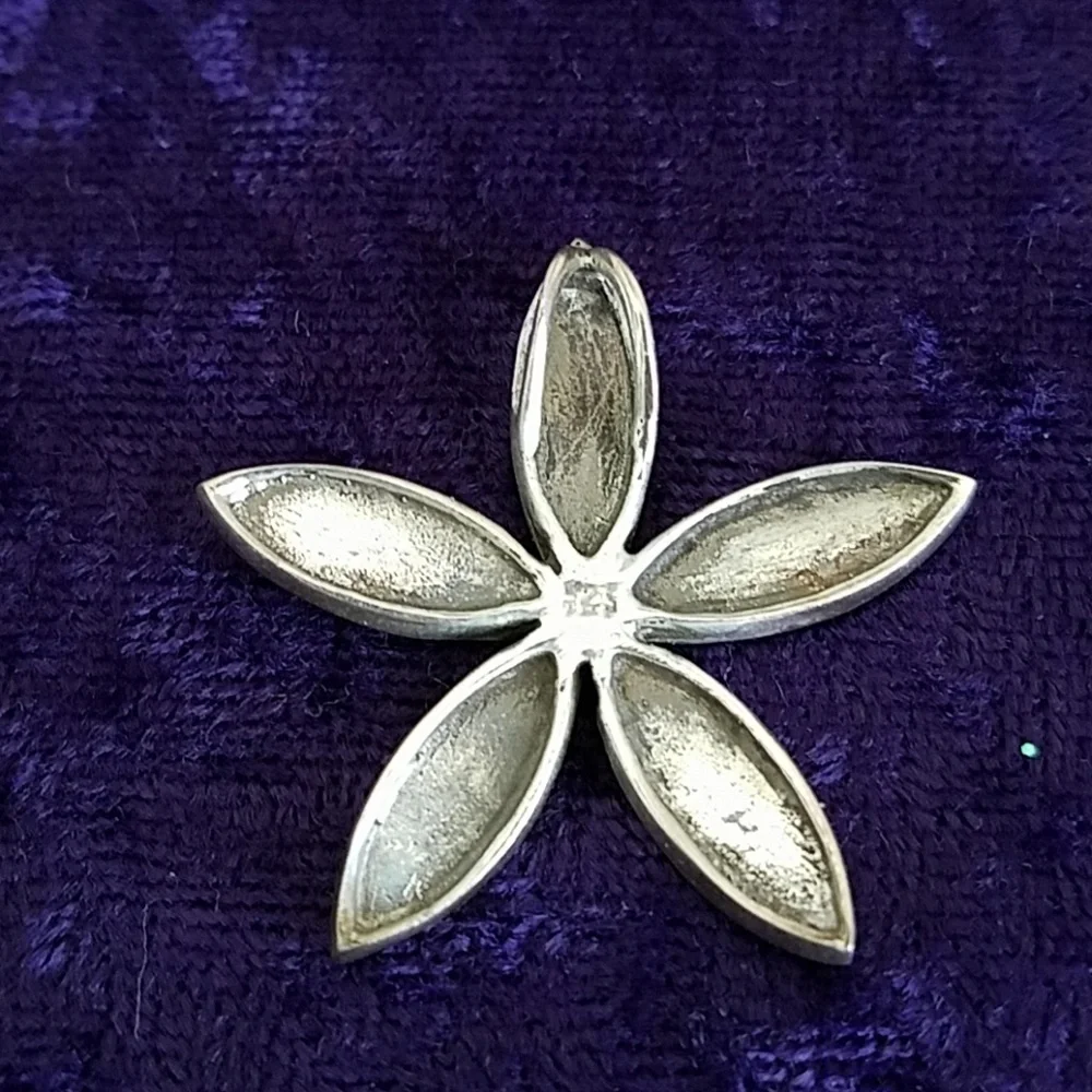 Sterling Silver and Abalone Star Pendant